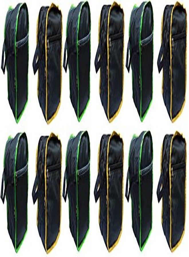 Jamboree!!! حقيبة سفر لتخزين الأحذية، حقيبة مقاومة للماء، رف محمول متعدد الأغراض، منظم قابل للطي (12 قطعة) - Image 1